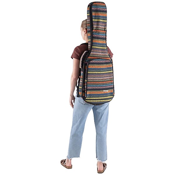 On-Stage GBE4770S Striped Electric Guitar Bag - Stripes
