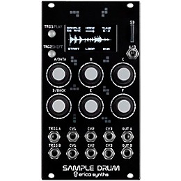 Erica Synths Sample Drum Sample Player Eurorack Module