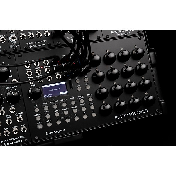 Erica Synths Black Sequencer Eurorack Module