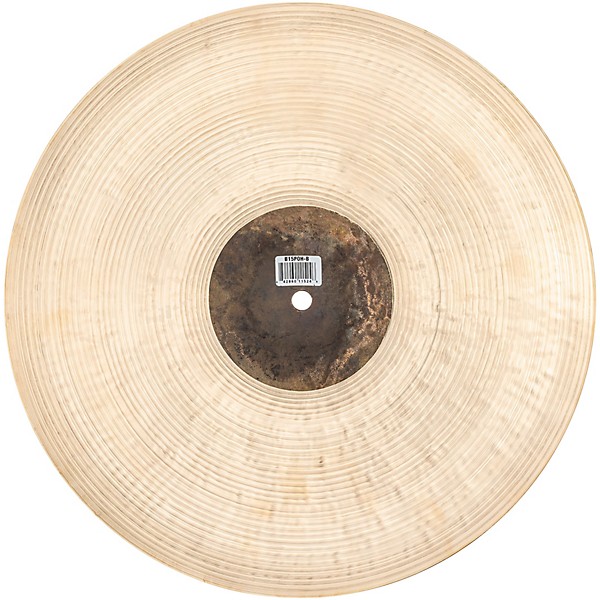 MEINL Byzance Brilliant Polyphonic Hi-Hat Cymbals - 15 in. Pair