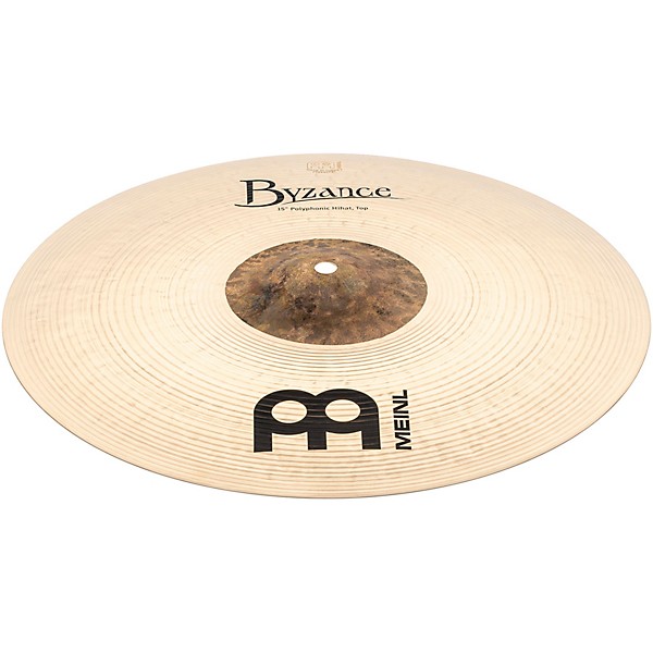MEINL Byzance Brilliant Polyphonic Hi-Hat Cymbals - 15 in. Pair