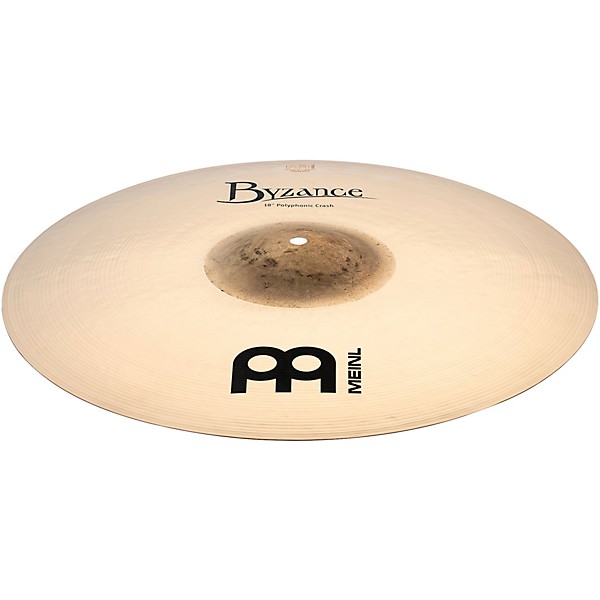 MEINL Byzance Brilliant Polyphonic Crash Cymbal - 18 in.