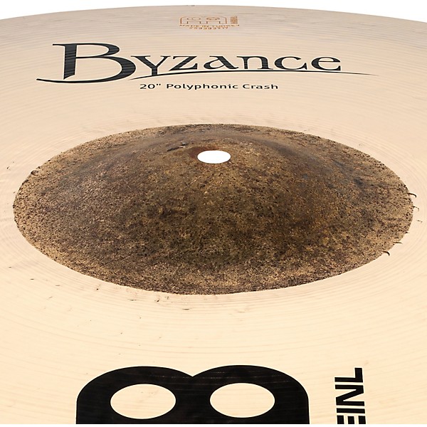 MEINL Byzance Brilliant Polyphonic Crash Cymbal - 20 in.