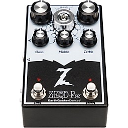 EarthQuaker Devices ZEQD-Pre Tube Preamp Pedal - Black and White