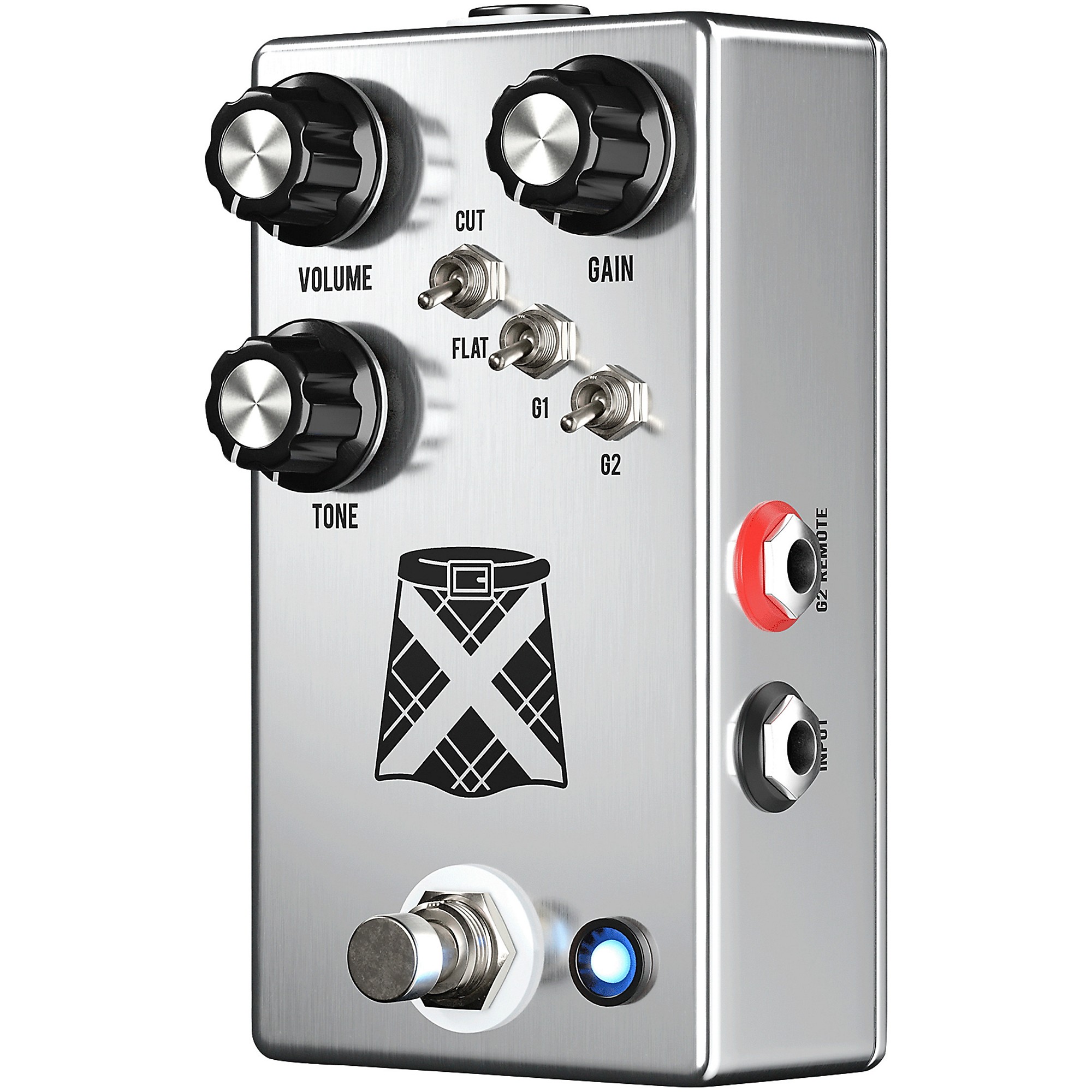 JHS PEDALS KILT10 新品同様 JHS Pedals Kilt 10 Distortion Pedal - Polished Aluminum | Guitar