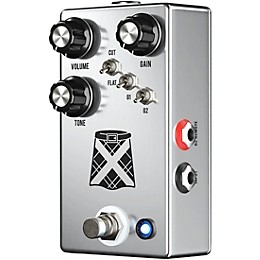 JHS Pedals Kilt 10 Distortion Pedal - Polished Aluminum