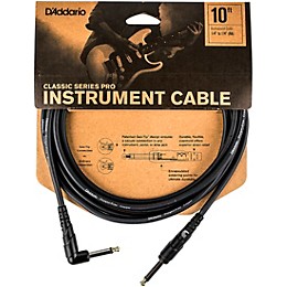 D'Addario Classic Series Pro Instrument Cable 4-Pack - 10 ft.