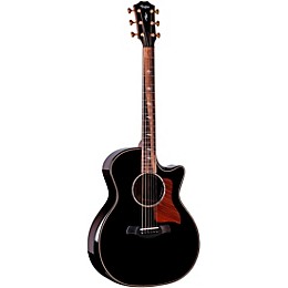 Taylor Next Generation 814ce Builder's Edition Grand Auditorium Acoustic-Electric Guitar - Blacktop