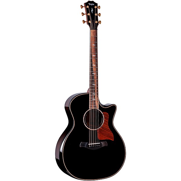 Taylor Next Generation 814ce Builder's Edition Grand Auditorium Acoustic-Electric Guitar - Blacktop