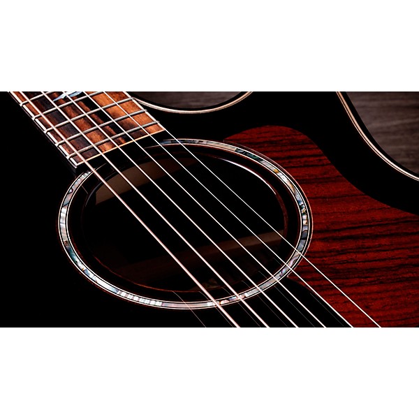 Taylor Next Generation 814ce Builder's Edition Grand Auditorium Acoustic-Electric Guitar - Blacktop