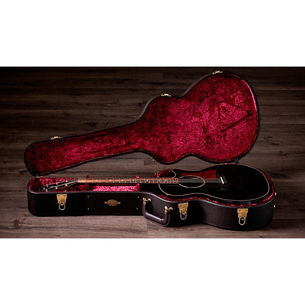 Taylor Next Generation 814ce Builder's Edition Grand Auditorium Acoustic-Electric Guitar - Blacktop