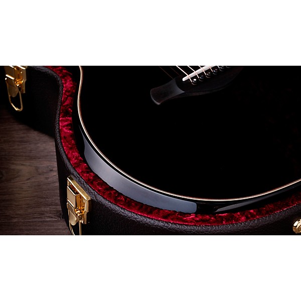 Taylor Next Generation 814ce Builder's Edition Grand Auditorium Acoustic-Electric Guitar - Blacktop