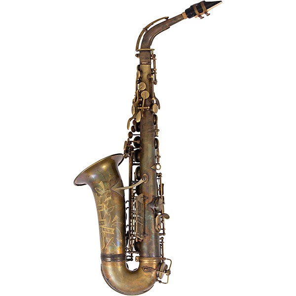Open Box Conn Limited Edition Eb Alto Saxophone with Brillhart Ebolin 7 Mouthpiece Level 2 Aged Brass 197881421328