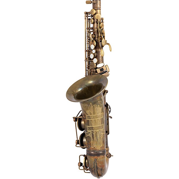 Open Box Conn Limited Edition Eb Alto Saxophone with Brillhart Ebolin 7 Mouthpiece Level 2 Aged Brass 197881421328