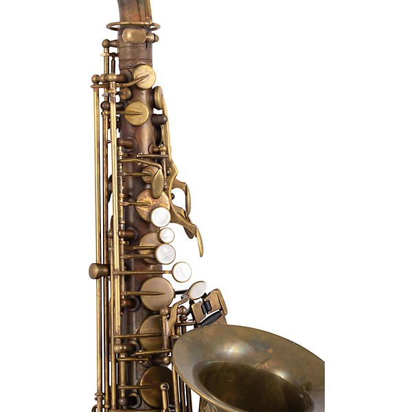 Open Box Conn Limited Edition Eb Alto Saxophone with Brillhart Ebolin 7 Mouthpiece Level 2 Aged Brass 197881421328