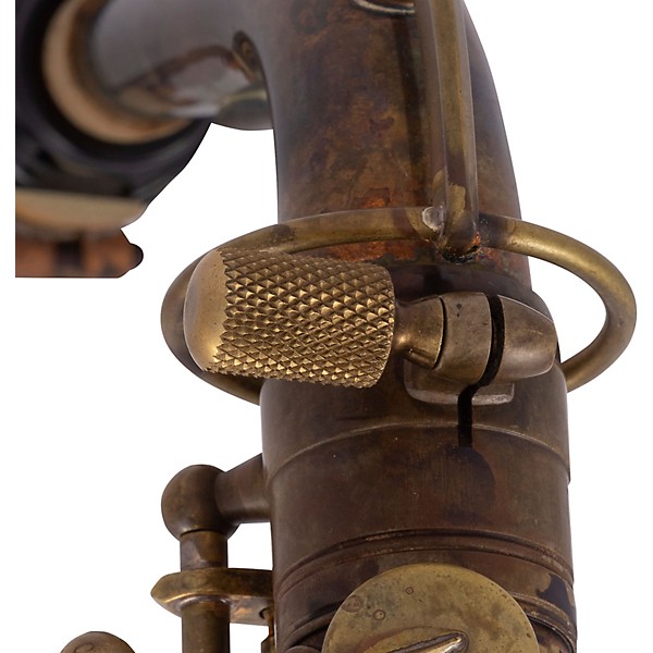 Open Box Conn Limited Edition Eb Alto Saxophone with Brillhart Ebolin 7 Mouthpiece Level 2 Aged Brass 197881421328