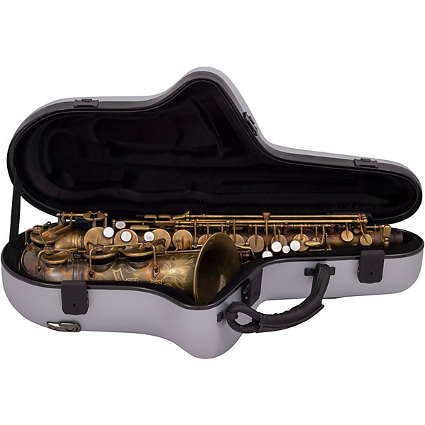 Open Box Conn Limited Edition Eb Alto Saxophone with Brillhart Ebolin 7 Mouthpiece Level 2 Aged Brass 197881421328