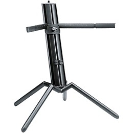 K&M 18820 Omega Pro Table-Style Keyboard Stand - Black