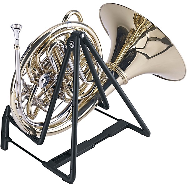 K&M 17580 Heli 2 Acoustic Guitar Stand - Black