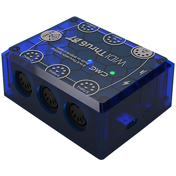 CME WIDI Thru6 BT Hybrid MIDI Thru/Splitter Box