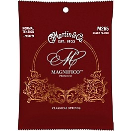 Martin M265 Magnifico Normal Tension Silverplated Strings