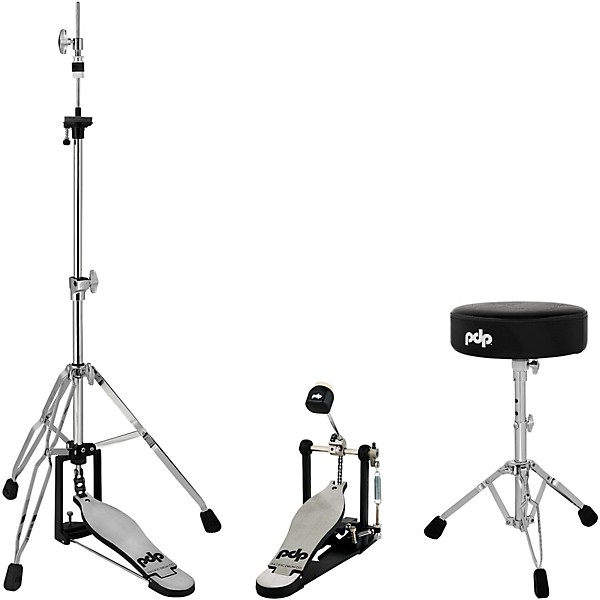 PDP by DW 700 Series 3-Piece Drum Hardware Pack - Single Pedal