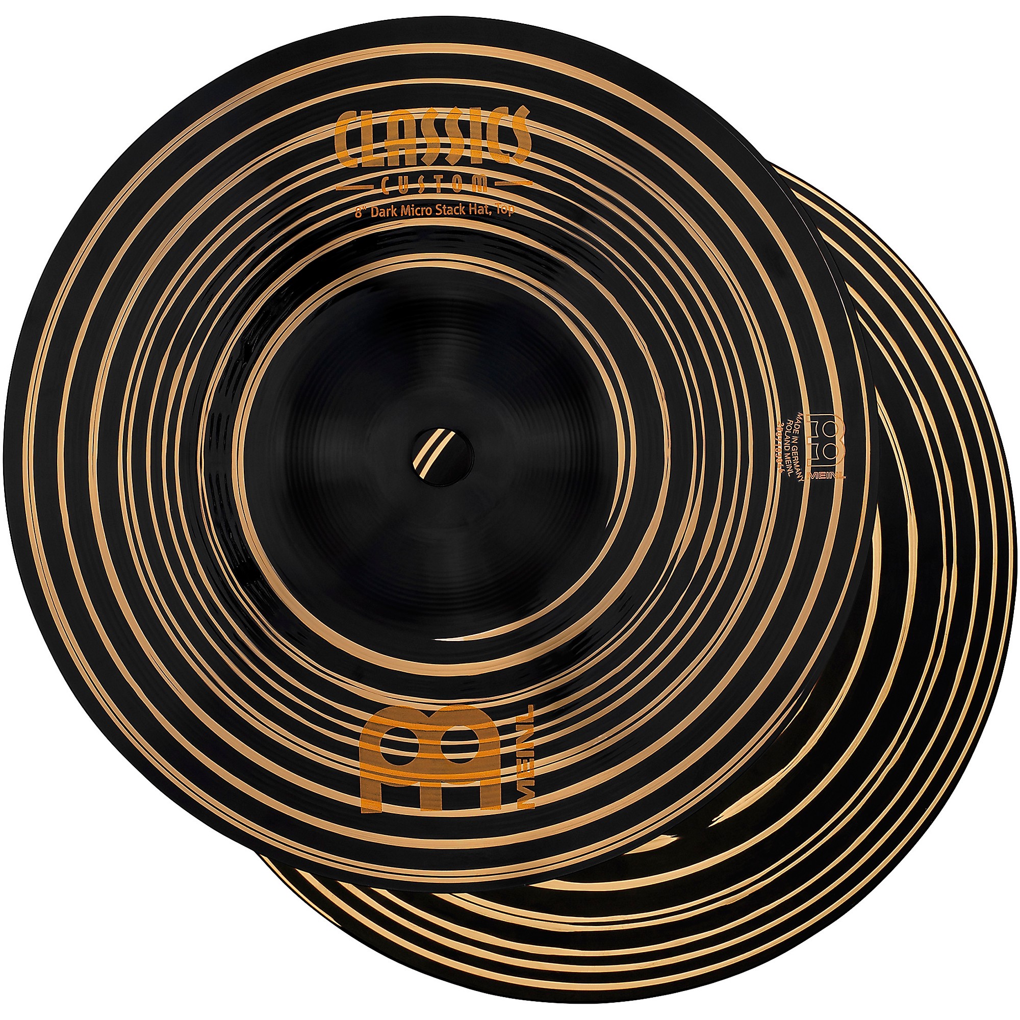 MEINL Classics Custom Dark Micro Stack Mini Hi-Hat Cymbal