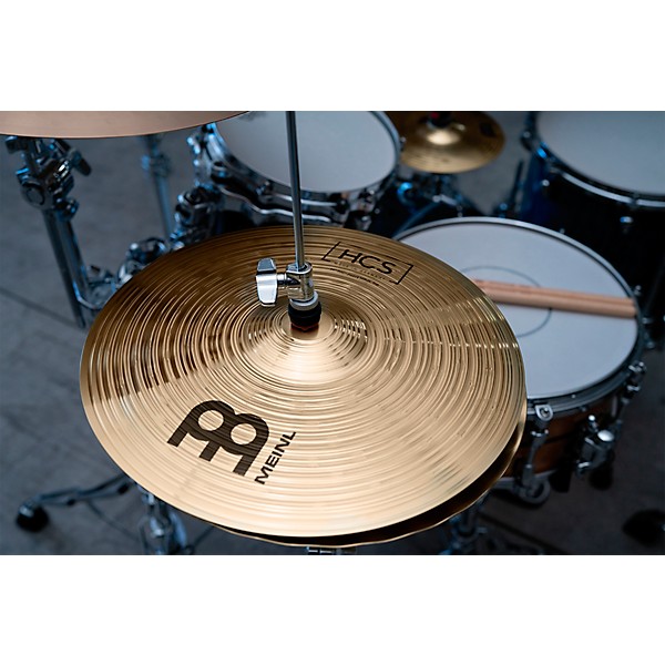 MEINL HCS Soundwave Hi-Hat Cymbals - 14 in. Pair
