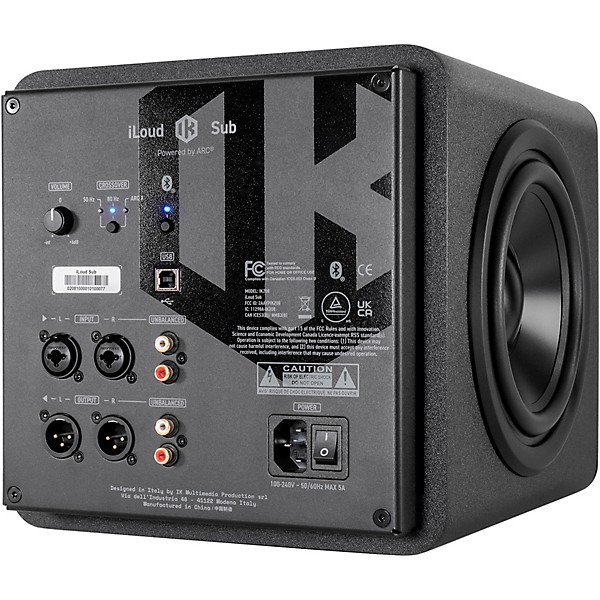 IK Multimedia iLoud Sub 200W Powered Subwoofer