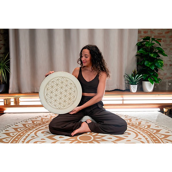 MEINL Sonic Energy Wave Drum - Flower of Life, 18 in.