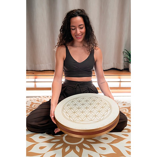 MEINL Sonic Energy Wave Drum - Flower of Life, 18 in.