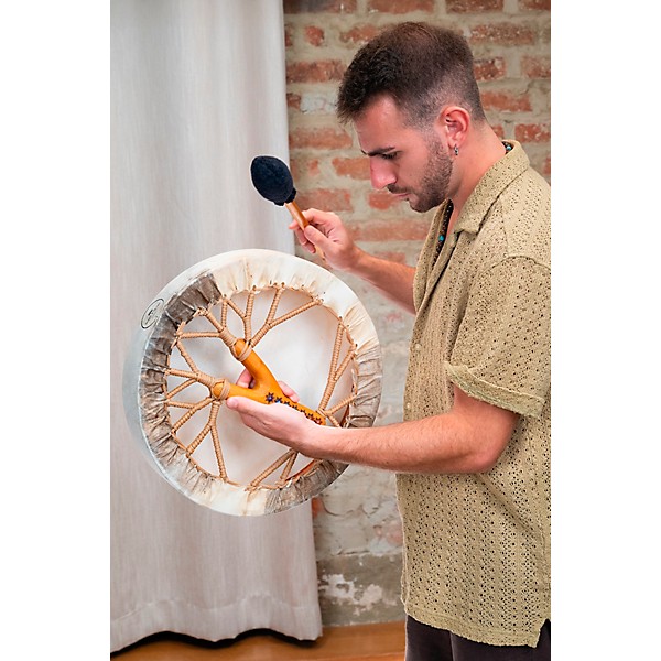 MEINL Sonic Energy Spirit Drum - Chakra Gemstones, 15.35 in.