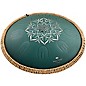 MEINL Sonic Energy 9-Note Octave Steel Tongue Drum - F Major, 16 in. Dark Green