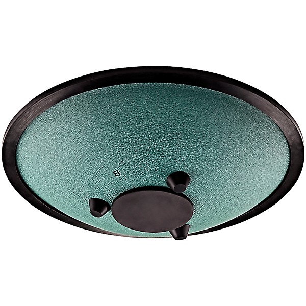 MEINL Sonic Energy Compact Steel Tongue Drum - B Minor, 10 in. Dark Green