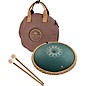 MEINL Sonic Energy 9-Note Octave Steel Tongue Drum - F# Minor, 16 in. Dark Green thumbnail