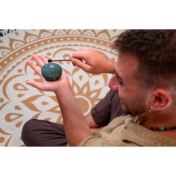 MEINL Sonic Energy Pocket Steel Tongue Drum - A Major, Germ of Life