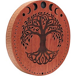 MEINL Sonic Energy Stream Sound Rain Disk - Moon Phases & Tree of Life, 10 in.