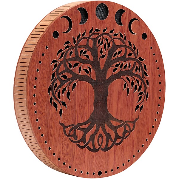 MEINL Sonic Energy Stream Sound Rain Disk - Moon Phases & Tree of Life, 10 in.