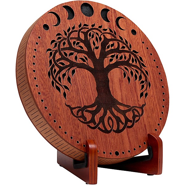 MEINL Sonic Energy Stream Sound Rain Disk - Moon Phases & Tree of Life, 10 in.