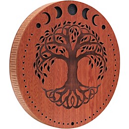 MEINL Sonic Energy Stream Sound Rain Disk - Moon Phases & Tree of Life, 12 in.