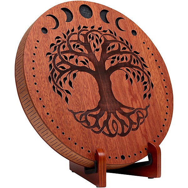 MEINL Sonic Energy Stream Sound Rain Disk - Moon Phases & Tree of Life, 12 in.