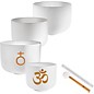 MEINL Sonic Energy Crystal Singing Bowl 4-Piece Set - Om