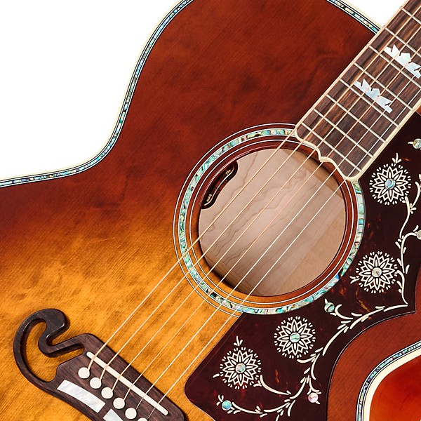 Gibson Custom SJ-200 Anniversary Limited Edition Acoustic-Electric Guitar - Cremona Burst