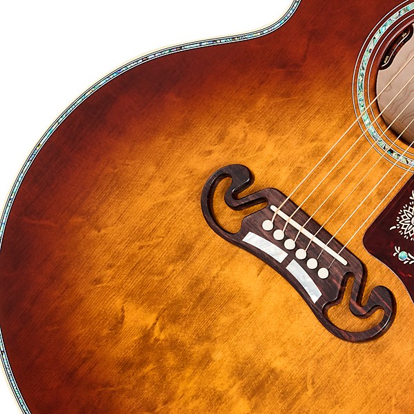 Gibson Custom SJ-200 Anniversary Limited Edition Acoustic-Electric Guitar - Cremona Burst