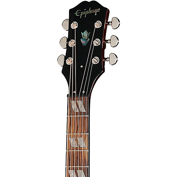 Epiphone Eric Church Hummingbird Dark Studio Acoustic-Electric Guitar - Cobra Burst