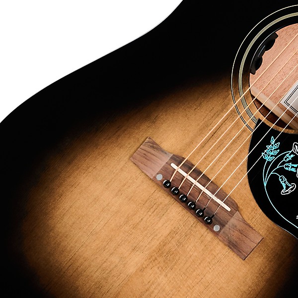 Epiphone Eric Church Hummingbird Dark Studio Acoustic-Electric Guitar - Cobra Burst