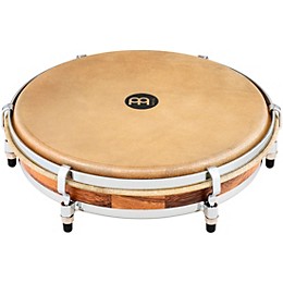MEINL Panderos De Plena Punteador Hand Drum - 12 in. Antique Brown
