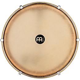 MEINL Panderos De Plena Punteador Hand Drum - 12 in. Antique Brown