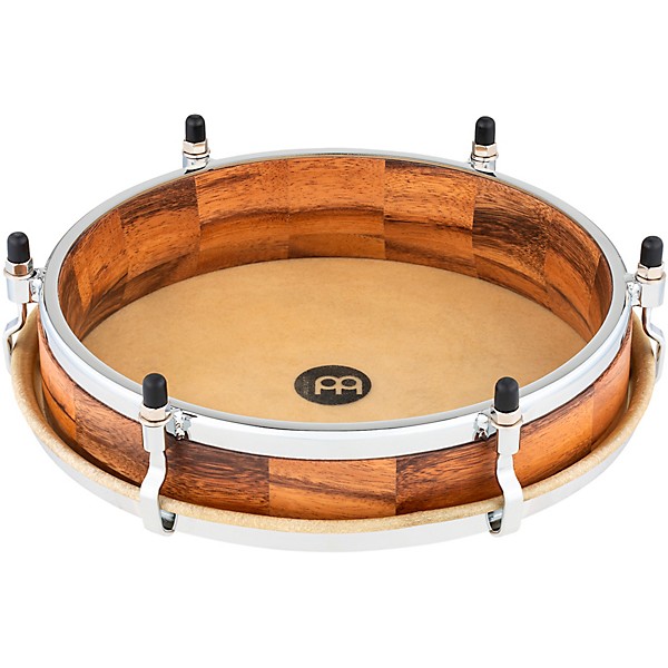 MEINL Panderos De Plena Punteador Hand Drum - 12 in. Antique Brown