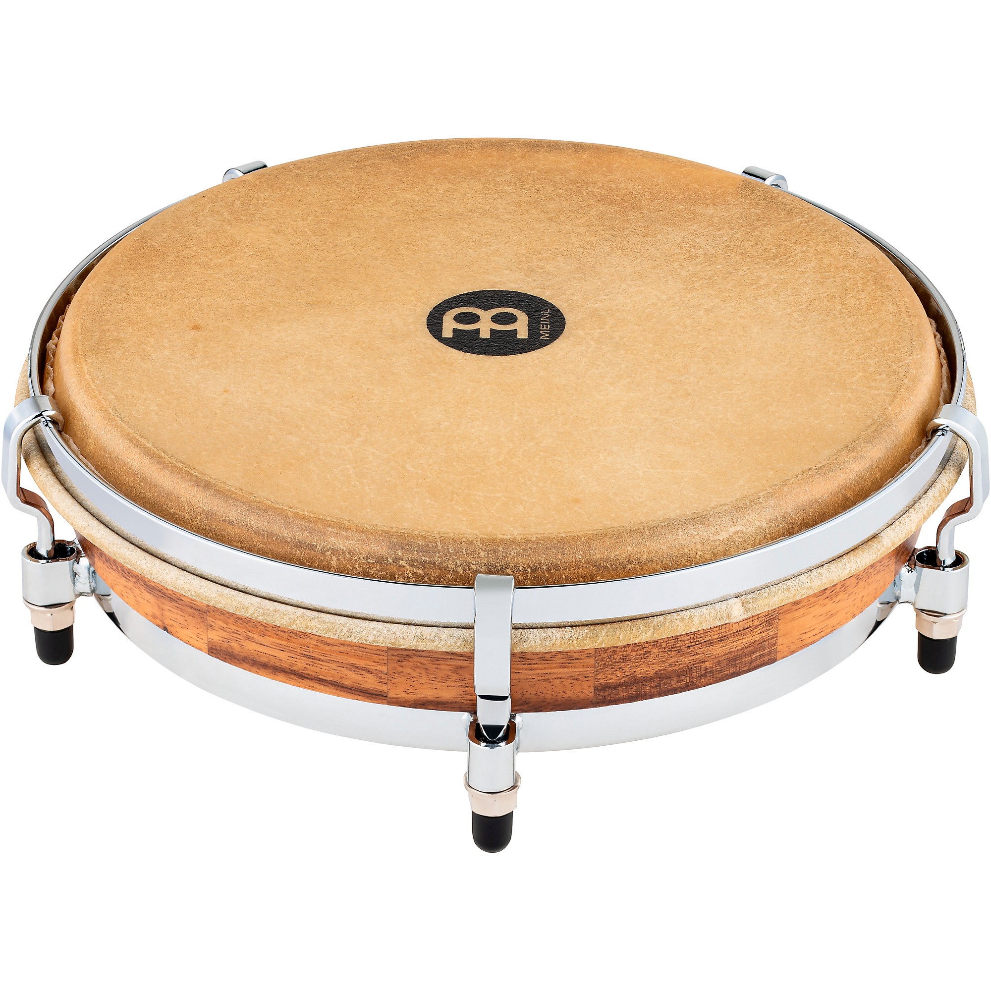 MEINL Panderos De Plena Requinto Hand Drum - 10 in. Antique Brown